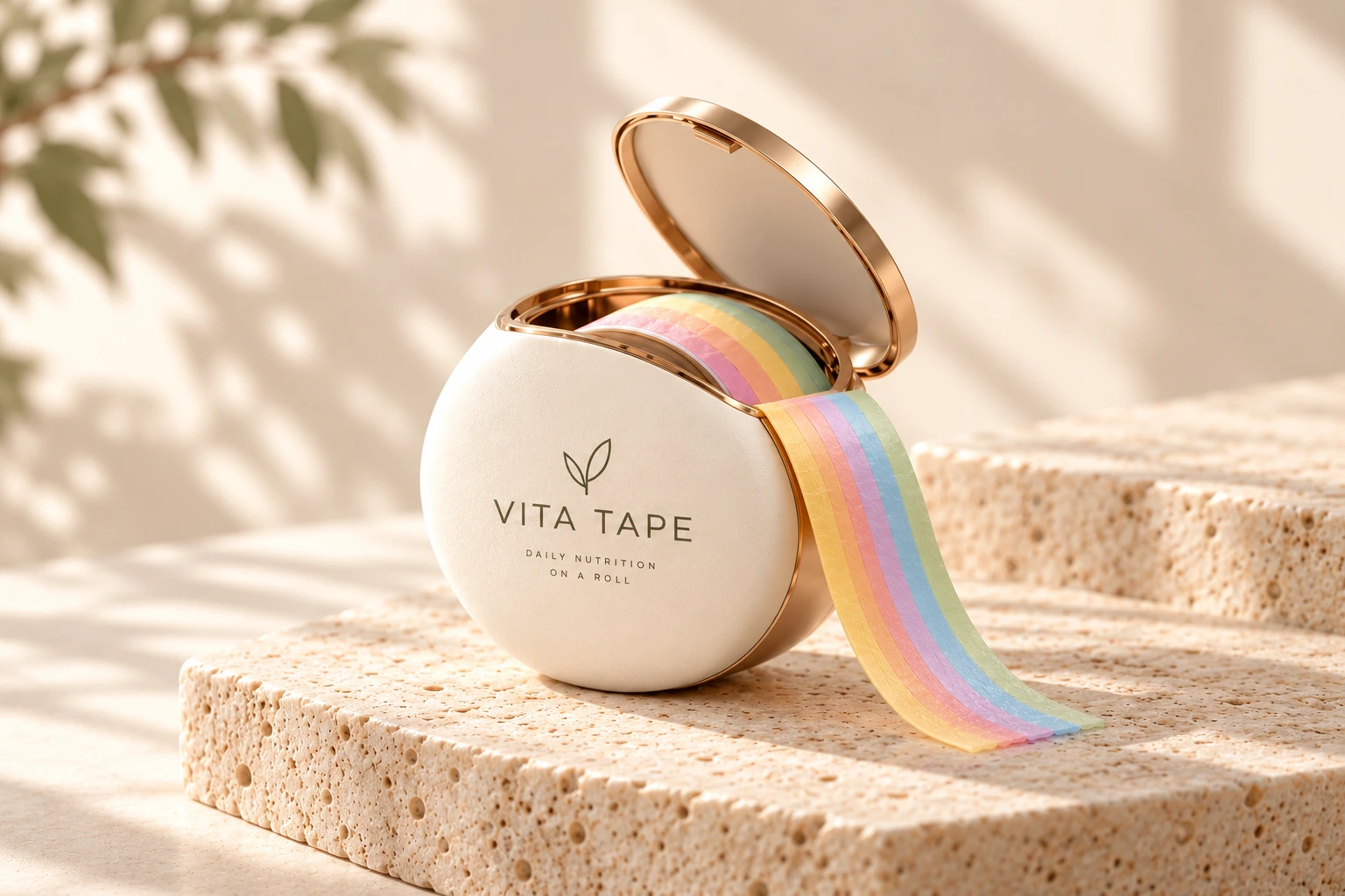 Vita Tape 彩色营养条与包装概念视觉